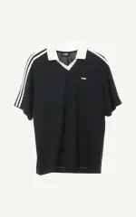 NERDY ジャージ 半袖 カラーTシャツ ブラックのサムネイル