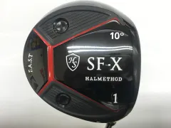 HAL SPORTS　HALMETHOD Pharaoh SF-X　10度　オリジナルカーボン　FASTフレックス　ドライバー　中古　ゴルフドゥ！柏店【最短即日発送】