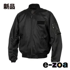 FlagshiP（フラッグシップ） バイク用 春夏 ベンタスMA-1 タイプB  ブラック/Mサイズ FJ-S220/BLACK/M (2643298)のサムネイル