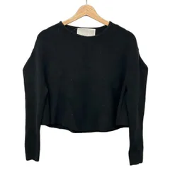 MYLAN(マイラン) 長袖セーター レディース美品  - 黒 カシミヤ混/Aライン/ショート丈のサムネイル