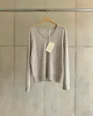 (新品) haus リネン Vネック ニットのサムネイル