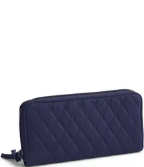 ベラブラッドリー レディース アクセサリー 財布 コットン Vera Bradley Premium Cotton Continental Wallet Peacoatのサムネイル