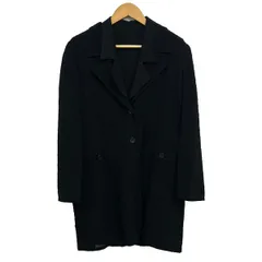 ROCHAS(ロシャス) コート サイズ11 M レディース美品  - 黒 長袖/レイヤード/肩パッド/春/秋のサムネイル