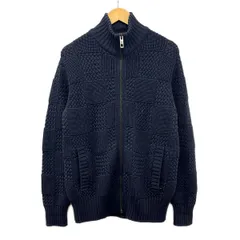 LOUIS VUITTON(ルイヴィトン) ブルゾン サイズS メンズ美品  - ネイビー 長袖/ニット/オールシーズンのサムネイル