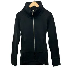 lululemon(ルルレモン) ブルゾン サイズ6 M レディース - 黒 長袖/ジップアップ/春/秋のサムネイル
