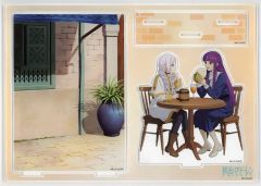 [Used] Acrylic Stand• Acrylic panel [single item]Frieren&Fern Original acrylic diorama "Blu-ray/DVD Funeral Service"Frieren Season 2 Vol. 3 Animate Limited Set - Included Bonus