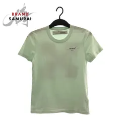 OFF-WHITE オフホワイト サイズXS グリーン ブラック コットン 半袖Tシャツ クルーネック レディース 504592【中古】のサムネイル