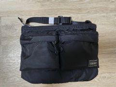 (極美品)大人気、ポーター、フェード、ショルダー、丈夫なナイロン、人気色、カーキ 極美品)大人気、ポーター、フェード、ショルダー、丈夫なナイロン