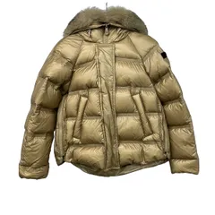 PEUTEREY(ピューテリー) ダウンジャケット サイズ42 L レディース美品  KIBA PED5123/01181752 ベージュ 長袖/ファー着脱可/冬のサムネイル