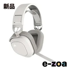 CORSAIR  コルセア HS80 MAX WIRELESS White ワイヤレス ゲーミングヘッドセット ホワイト CA-9011296-AP (2579720)のサムネイル