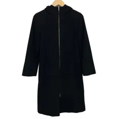 agnes b(アニエスベー) コート サイズ36 S レディース美品  - 黒 長袖/ジップアップ/秋/冬のサムネイル