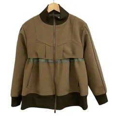 Sacai(サカイ) ブルゾン サイズ1 S レディース - 22-06182 ブラウン 長袖/春/秋のサムネイル
