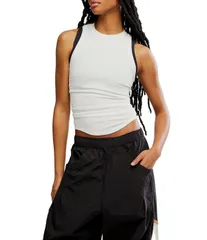フリーピープル レディース トップス タンクトップ ハイネック ノースリーブ Free People FP Movement Dynamite High Neck Sleeveless Tank Whのサムネイル