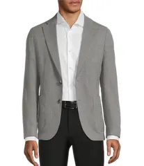 ヒューゴボス メンズ アウター ジャケット・ブルゾン スリムフィット コート Hugo Bosslim Fit Micro Pattern Sport Coat Medium Grey グレーのサムネイル