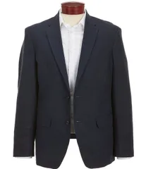 ペリーエリス メンズ アウター ジャケット・ブルゾン スリムフィット リネン Perry Ellislim Fit Linen Herringbone Suit Separates Jacket Daのサムネイル
