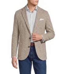 ダニエル クレミュ メンズ アウター ジャケット・ブルゾン ブレザー Cremieux Blue Label Hopsack Blazer Sand サンドのサムネイル