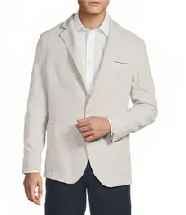 ダニエル クレミュ メンズ アウター ジャケット・ブルゾン ブレザー リネン Cremieux Blue Labelinen Blend Blazer Stone ストーンのサムネイル