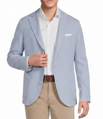 ダニエル クレミュ メンズ アウター ジャケット・ブルゾン ブレザー Cremieux Blue Label Hopsack Blazer Sky ブルーのサムネイル