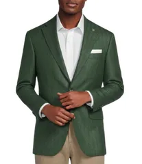 ダニエル クレミュ メンズ アウター ジャケット・ブルゾン コート Cremieux Modern Fit Notch Lapel Sport Coat Olive オリーブのサムネイル