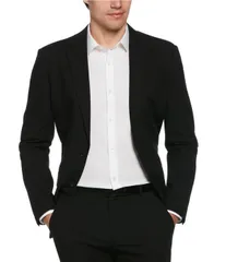 ペリーエリス メンズ アウター ジャケット・ブルゾン Perry EllislimFit Performance Stretch Dobby Louisuit Separates Jacket Blaのサムネイル