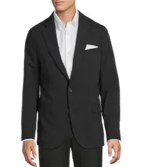 ダニエル クレミュ メンズ アウター ジャケット・ブルゾン ブレザー Daniel Cremieux Signature Label Solid Travel Blazer Black ブラックのサムネイル