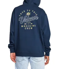 ボルコム メンズ アウター パーカー・スウェット フリース Volcom Stone Coast Long Sleeve Brushed Fleece Hoodie Dust Bowl ストーンのサムネイル