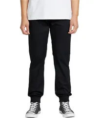 ボルコム メンズ ボトムス カジュアルパンツ ジョガーパンツ Volcom Frickin Slim Joggers Black ブラックのサムネイル