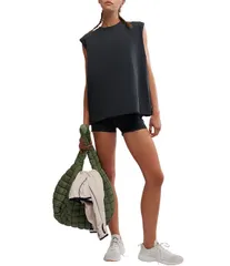 フリーピープル レディース トップス Tシャツ クルーネック キャップ Free People FP Movement Hot Shot Crew Neck Muscle Cap Sleeve andのサムネイル