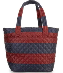 エムジーウォレス レディース バッグ MZ Wallace Rugby Stripe Mediumetro Deluxe Tote Bag Rugby Stripe ストライプのサムネイル