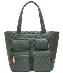 エムジーウォレス レディース バッグ MZ Wallace Mediumetro Travel Tote Bag Juniperのサムネイル