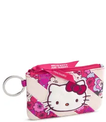 ベラブラッドリー レディース アクセサリー 財布 フラワー柄 パッチワーク フラワー Vera Bradley x Hello Kitty Patchwork Floral Zip ID Case Hのサムネイル