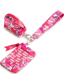 ベラブラッドリー レディース アクセサリー 財布 Vera Bradley x Hello Kitty Dual Pouch Wide Wristlet Hello Kitty Hydrangeaのサムネイル