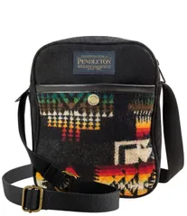 ペンドルトン レディース バッグ ウール Pendleton Traditions Wool Collection Utility Crossbody Bag Black ブラックのサムネイル