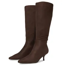 ナインウェスト レディース シューズ ブーツ・レインブーツ Nine West Havier Wide Calf Dark Brown ブラウンのサムネイル