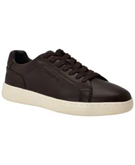 カルバンクライン メンズ シューズ スニーカー レース Calvin Klein Mens Falconi CasualaceUp Sneakers Dark Brown ブラウンのサムネイル