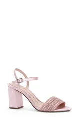 ニナ レディース シューズ ヒール サンダル アンクル Nina Hermankle Strap Sandal Icy Pink ピンクのサムネイル