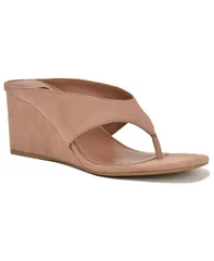 ナインウェスト レディース シューズ スリッポン・ローファー サンダル Nine West Womens Jadde SlipOn Wedge Sandals Taupe Almond トープのサムネイル