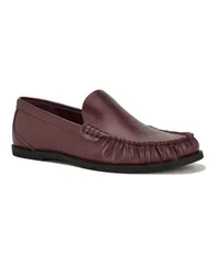 ナインウェスト レディース シューズ スリッポン・ローファー Nine West Womens Postit Flat SlipOn Loafers Dark Red Leather レッドのサムネイル