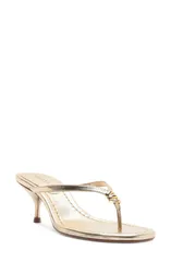 アレッツォ レディース シューズ ヒール サンダル Arezzo Lia Sandal Platinoのサムネイル