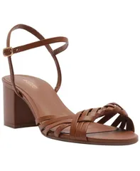 アレッツォ レディース シューズ サンダル ヒール Arezzo Womens Nina Mid Block Heel Sandalsoul Naturのサムネイル