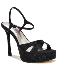 ナインウェスト レディース シューズ サンダル Nine West x Marilyn Monroe Womens Talent Rhinestone Stiletto Dressandals Blaのサムネイル