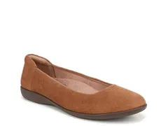 ナチュライザー レディース シューズ パンプス NaturalizerFlexy Ballet Flat Chestnut Suedeのサムネイル