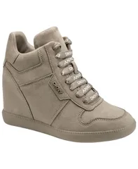 ダナ キャラン ニューヨーク レディース シューズ スニーカー レース DKNY Womensereina LaceUp Wedge Sneakers Antelopeのサムネイル