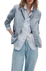 ラグアンドボーン レディース アウター ジャケット・ブルゾン ブレザー rag bone Slade Blazer STONE ストーンのサムネイル