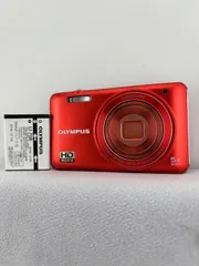2144【美品、動作確認済み】 OLYMPUS VG-145 レッド オリンパス ミューのサムネイル