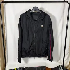4サイズ 22SS/フルセット MONCLER モンクレール HATTAB レイン ウィンドブレーカー ジャケット ブラックのサムネイル