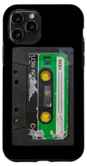 iPhone 11 Pro Old Retro School Hip Hop Dj Cassette Graphic Art スマホケース
