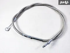 未使用‼希少 社外品 クラッチケーブル ステンメッシュ XL用 57in 86年式～ XL スポーツスター 即納 棚S2Hのサムネイル