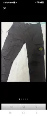 STONE ISLAND ストーンアイランド カーゴ ズボン ブラック 34のサムネイル