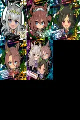 EG34 ウマ娘 プリティーダービー ウマ娘 シール まとめ カード まとめ シール シール Chapter.3 オグリキャップ ミホノブルボン ウイニングチケット ナリタタイシン ウイニングチケット ビワハヤヒデ ナリタタイシン